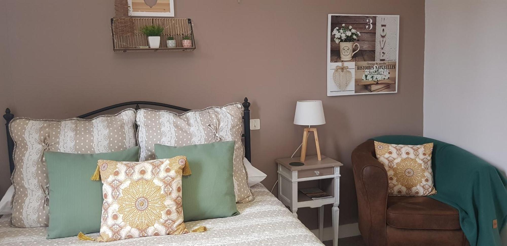 Villedieu-les-Poëles Maison De Berry Bed & Breakfast חדר תמונה